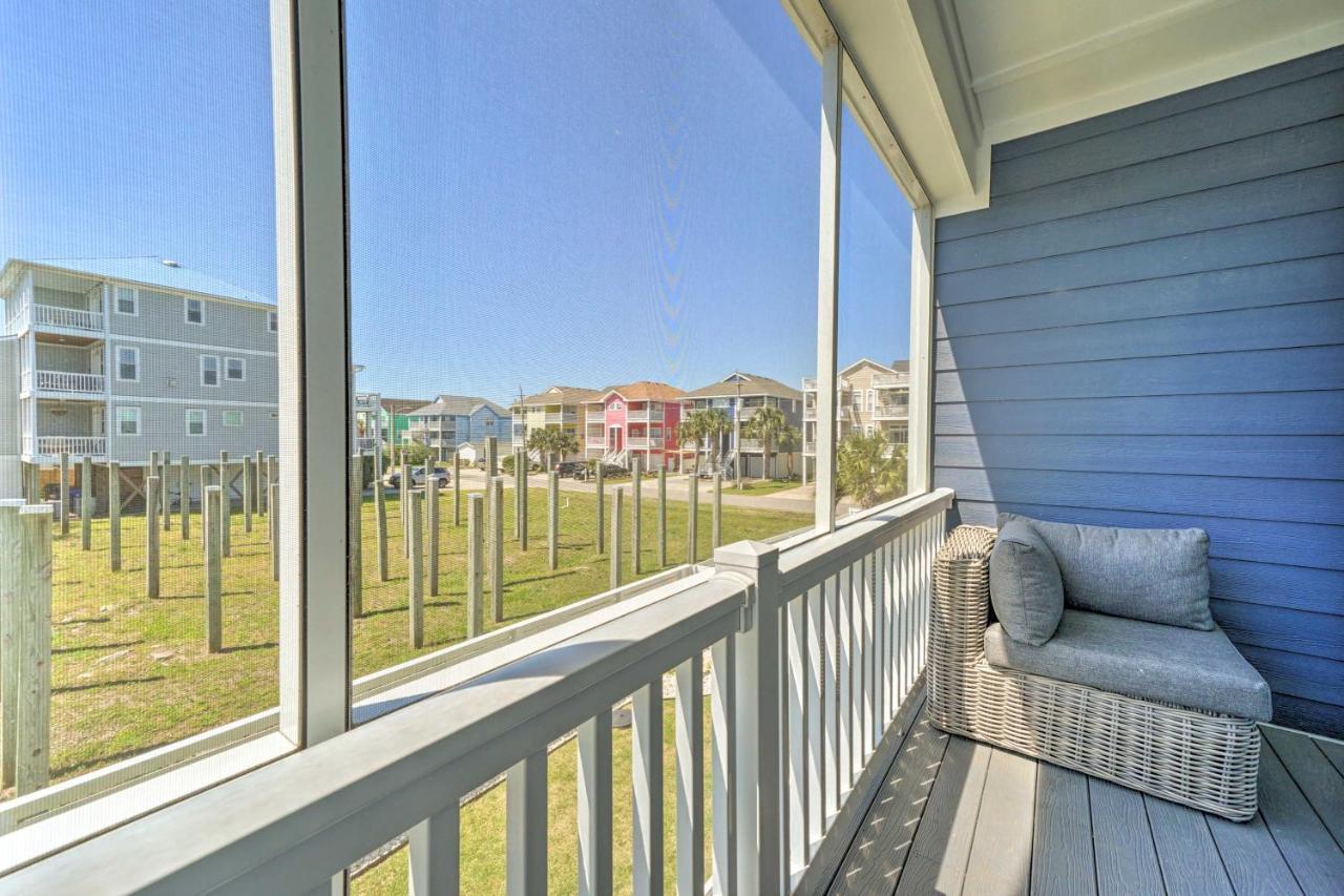 קרולינה ביץ' Bright Coastal Abode With Porch And Beach Access! מראה חיצוני תמונה
