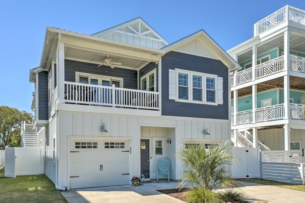 קרולינה ביץ' Bright Coastal Abode With Porch And Beach Access! מראה חיצוני תמונה