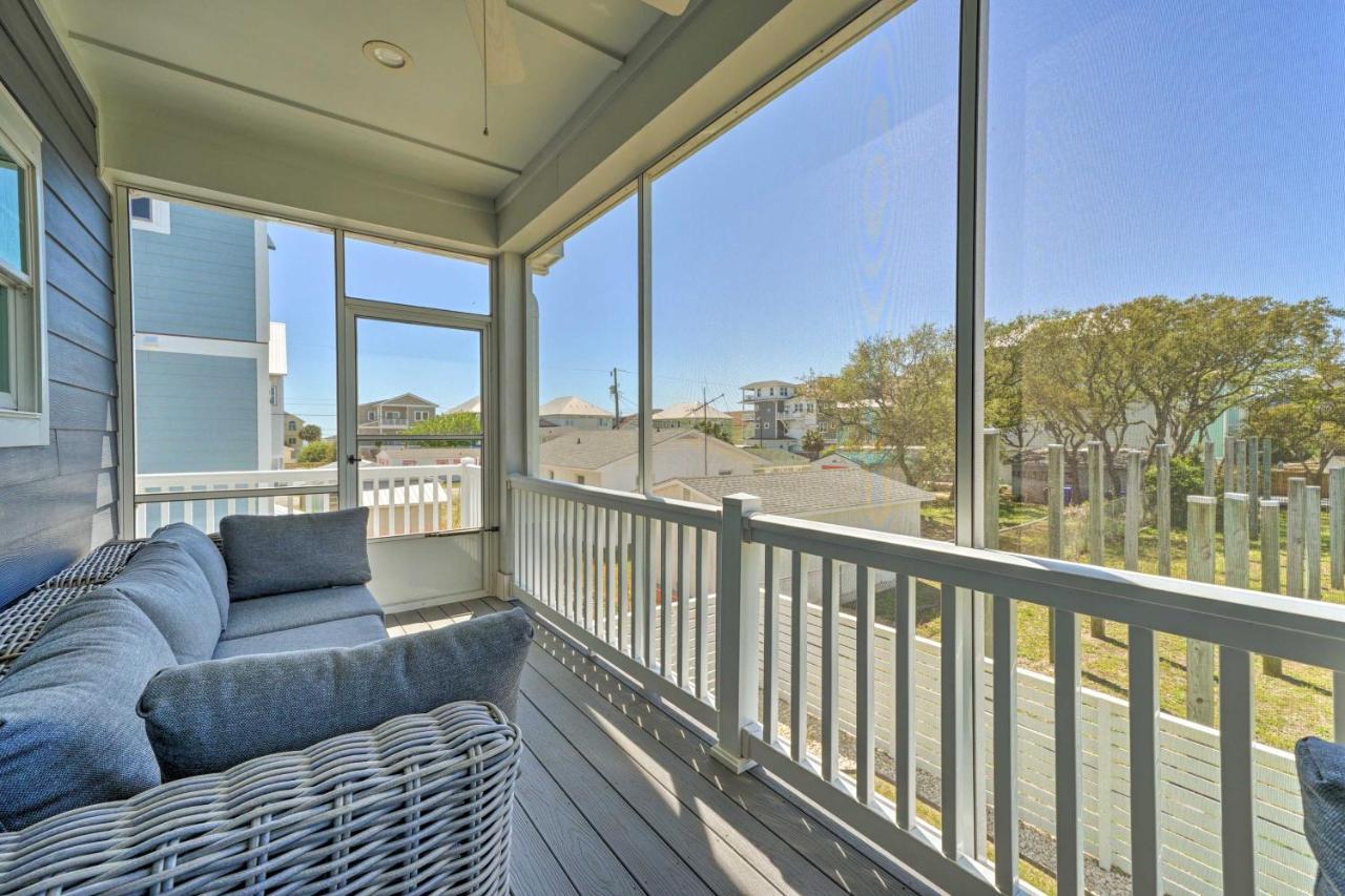 קרולינה ביץ' Bright Coastal Abode With Porch And Beach Access! מראה חיצוני תמונה